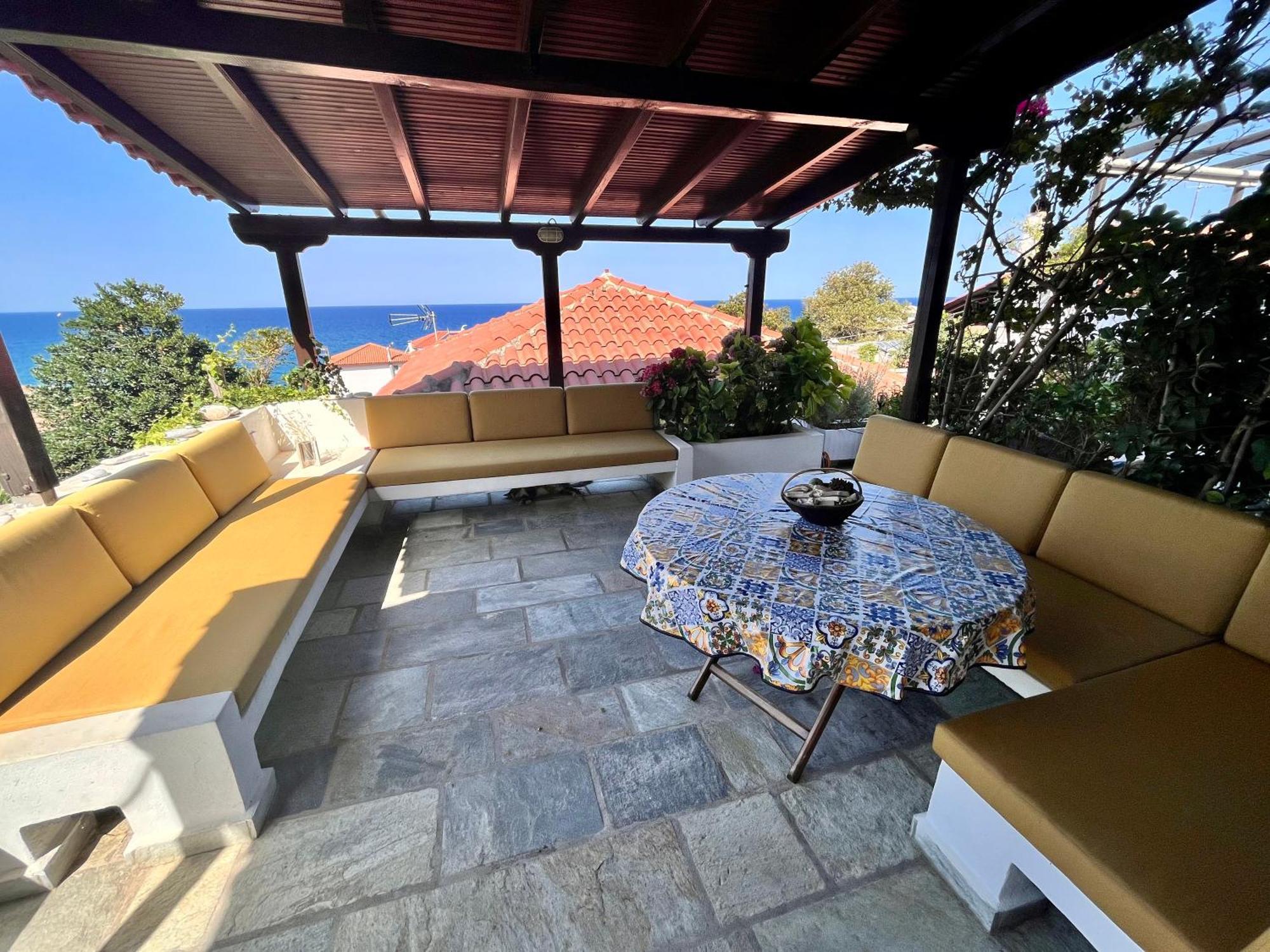 Casa Fagrì - maisonette with sea view Agios Ioannis  Esterno foto